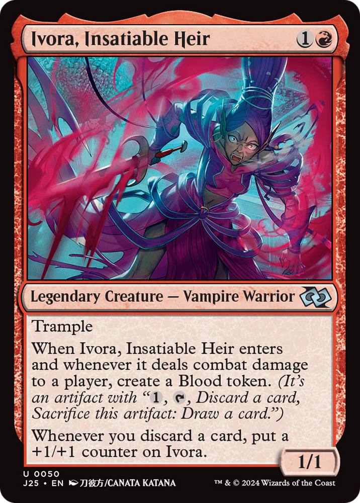 Ivora, Insatiable Heir (Anime) [Foundations Jumpstart] Magic: The Gathering