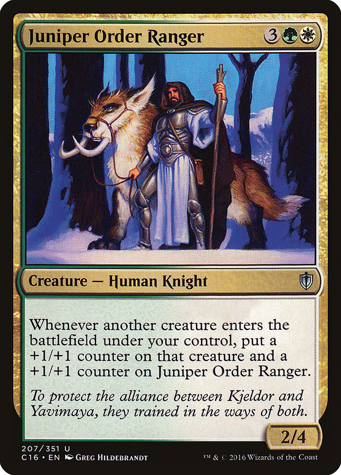 Juniper Order Ranger [Commander 2016] Magic: The Gathering