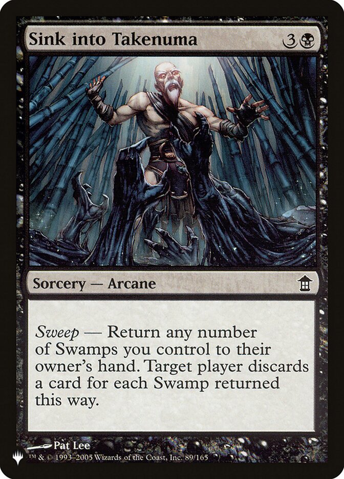 Sink into Takenuma [The List] Magic: The Gathering