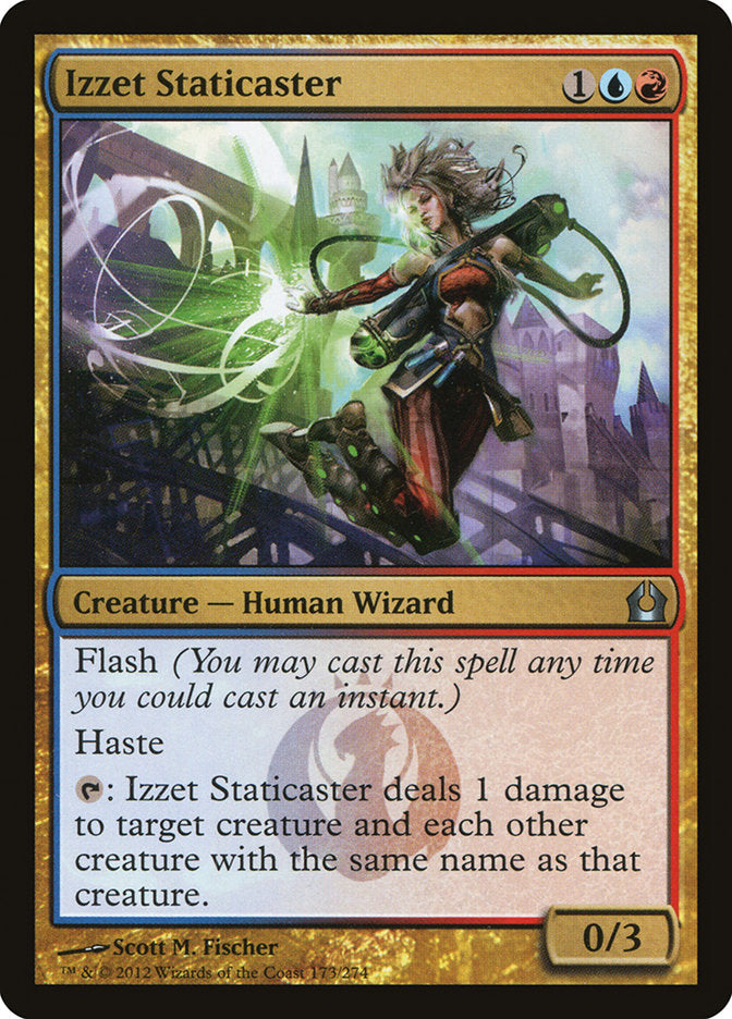 Izzet Staticaster [Return to Ravnica] Magic: The Gathering