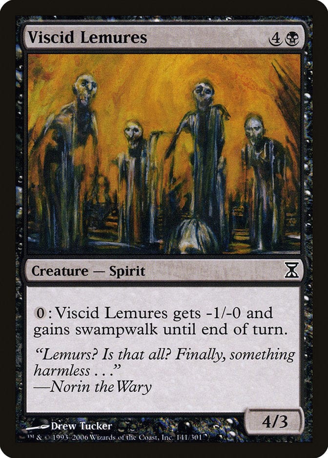 Viscid Lemures [Time Spiral] Magic: The Gathering