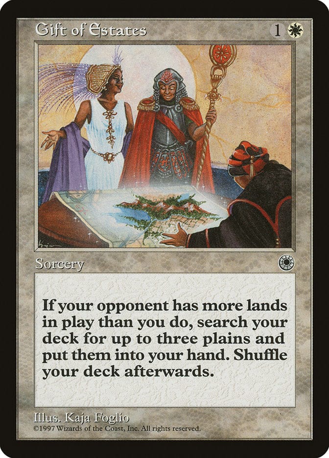 Gift of Estates [Portal] Magic: The Gathering