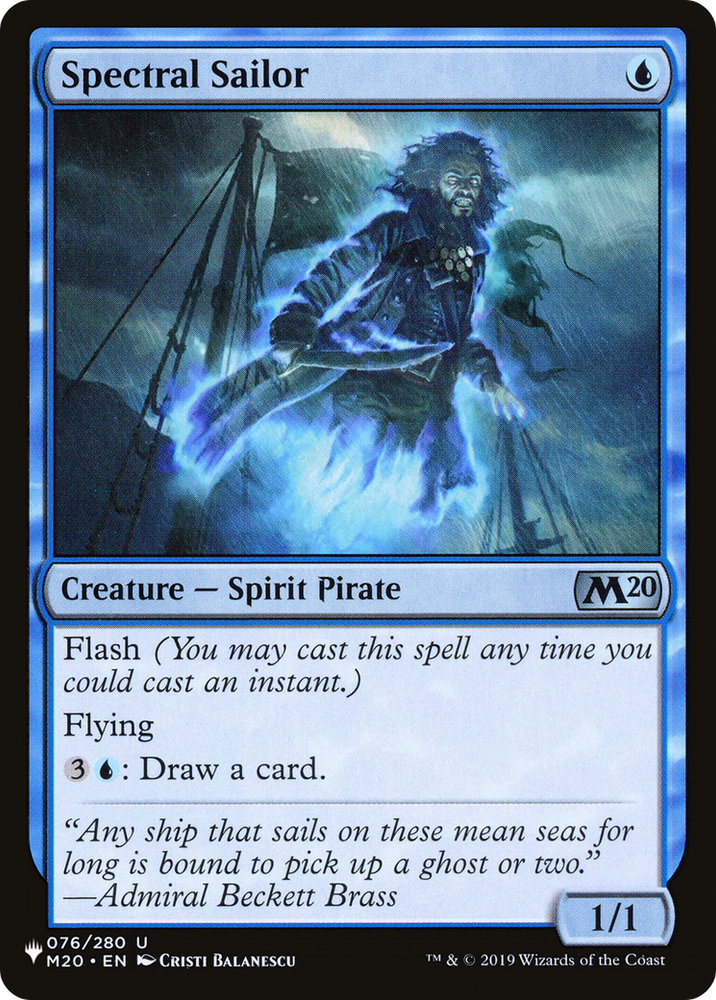 Spectral Sailor [The List] Magic: The Gathering