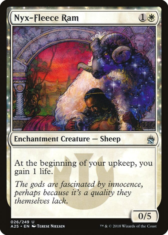 Nyx-Fleece Ram [Masters 25] Magic: The Gathering