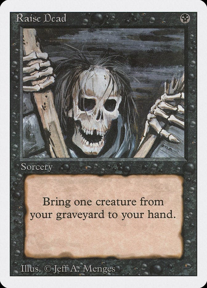 Raise Dead [Revised Edition] Magic: The Gathering
