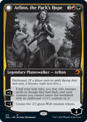 Arlinn, the Pack's Hope // Arlinn, the Moon's Fury [Innistrad: Double Feature] Magic: The Gathering