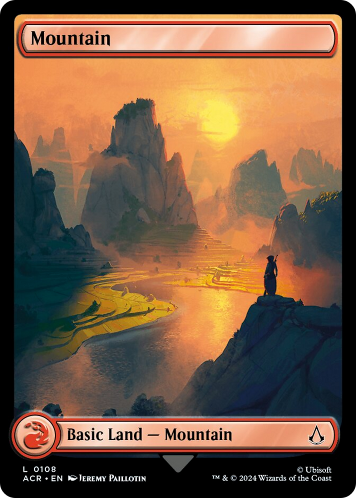 Mountain (0108) [Assassin's Creed] Magic: The Gathering