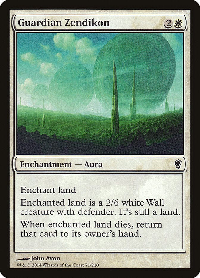 Guardian Zendikon [Conspiracy] Magic: The Gathering