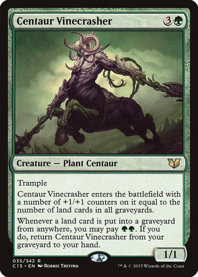 Centaur Vinecrasher [Commander 2015] Magic: The Gathering