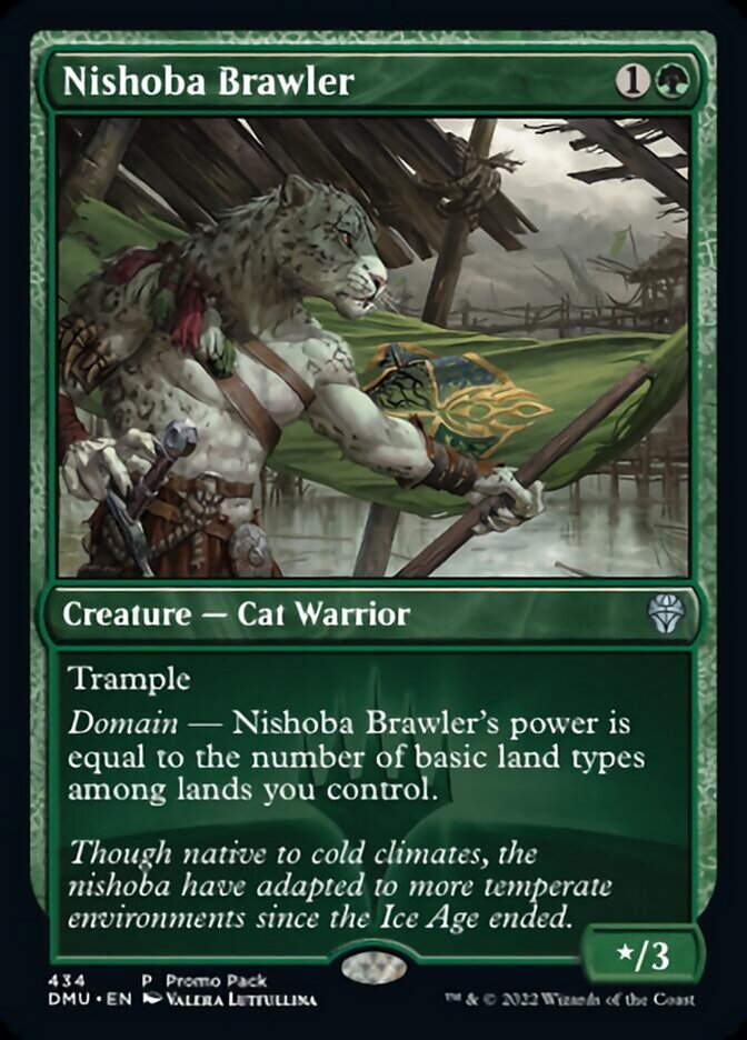 Nishoba Brawler (Promo Pack) [Dominaria United Promos] Magic: The Gathering
