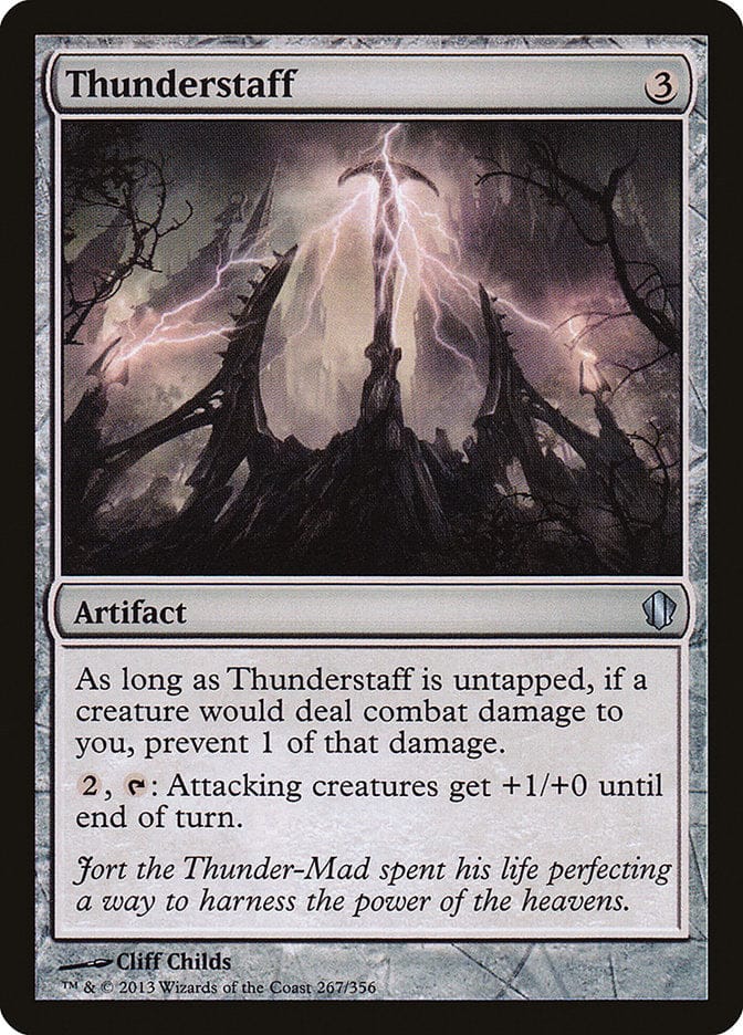 Thunderstaff [Commander 2013] Magic: The Gathering