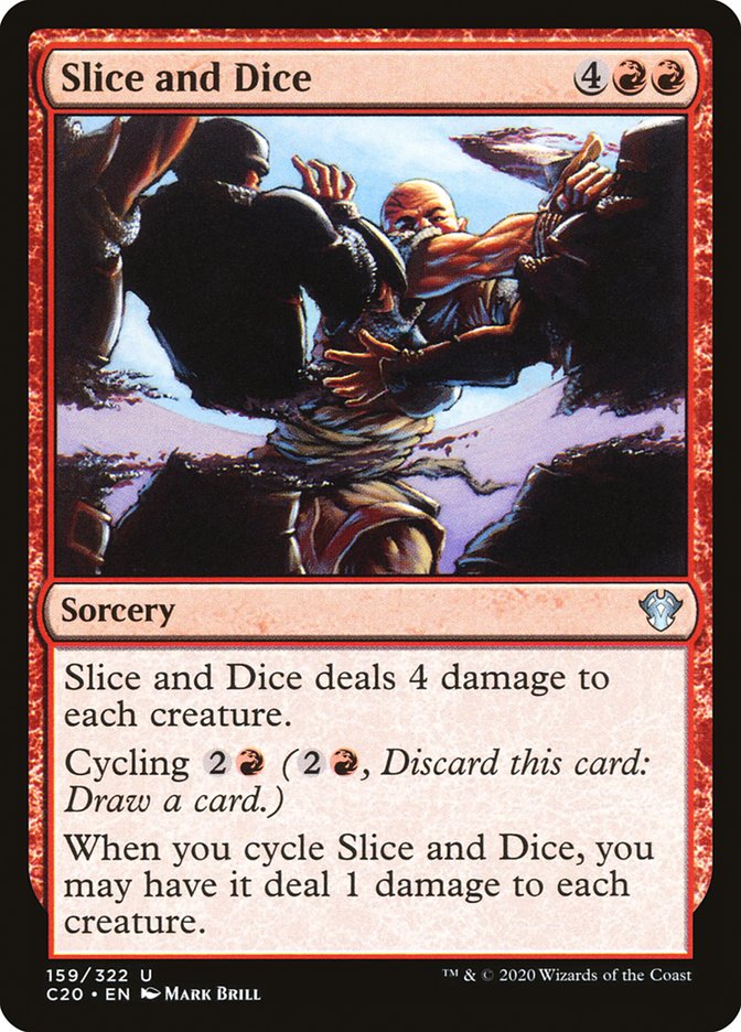 Slice and Dice [Commander 2020] Magic: The Gathering