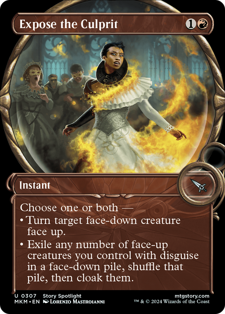 Expose the Culprit (Showcase) [Murders at Karlov Manor] Magic: The Gathering