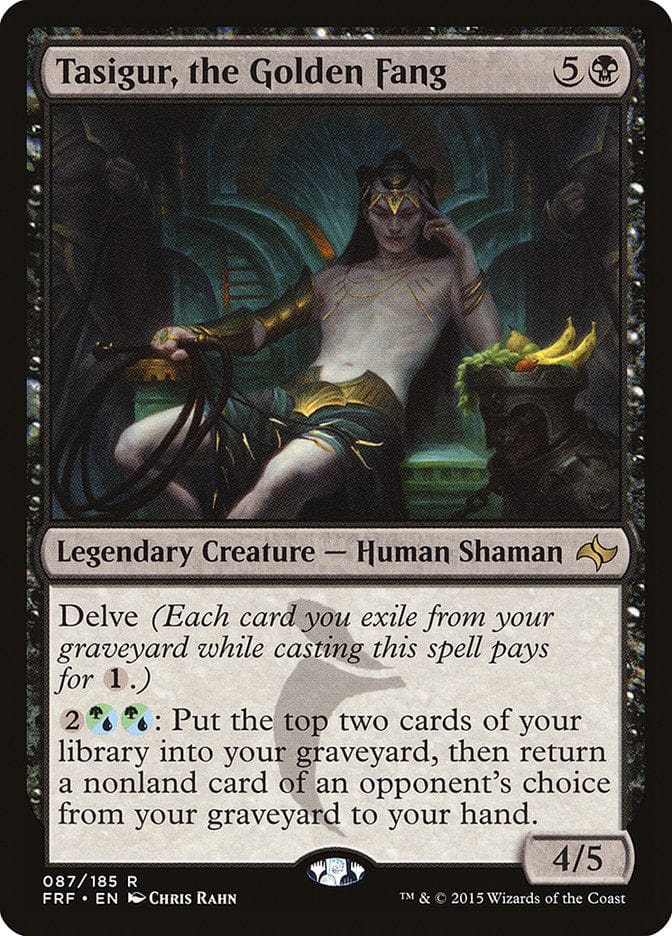 Tasigur, the Golden Fang [Fate Reforged] Magic: The Gathering