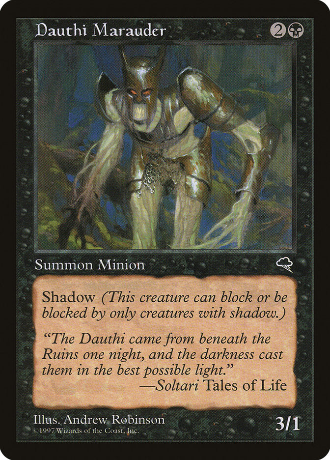 Dauthi Marauder [Tempest] Magic: The Gathering