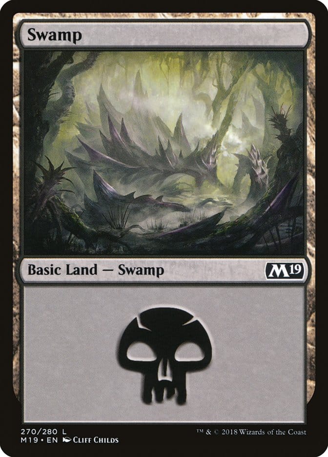 Swamp (270) [Core Set 2019] Magic: The Gathering