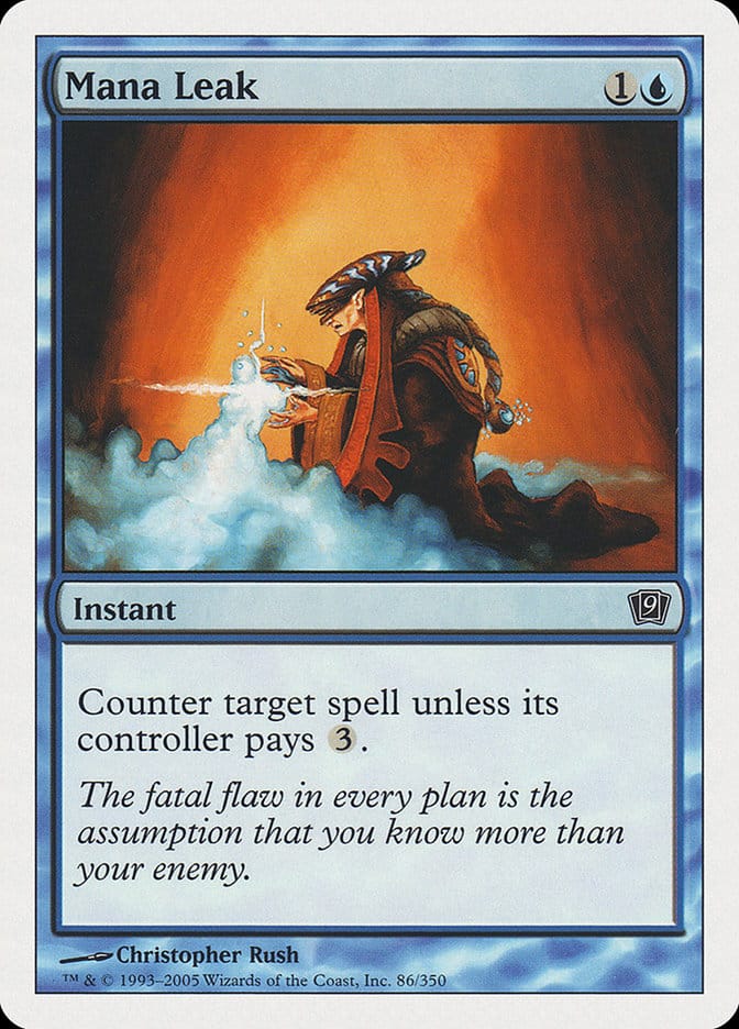 Mana Leak [Ninth Edition] Magic: The Gathering