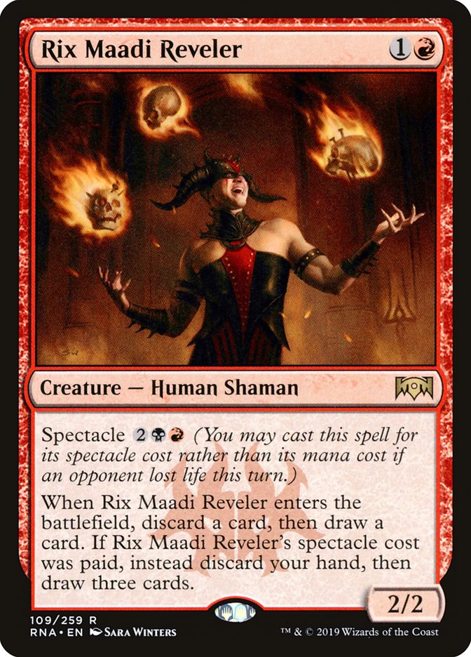 Rix Maadi Reveler [Ravnica Allegiance] Magic: The Gathering