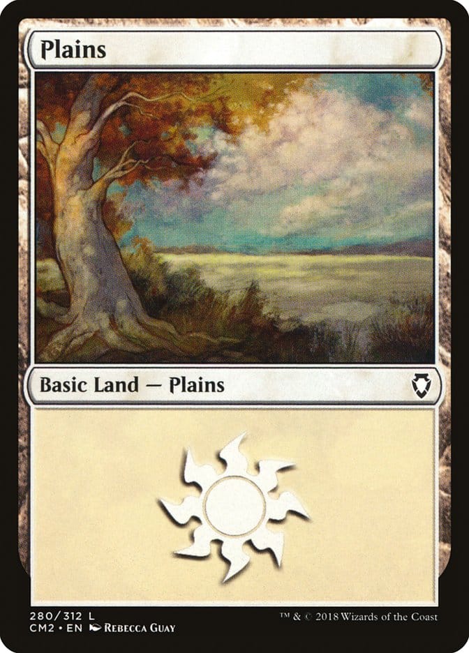 Plains (280) [Commander Anthology Volume II] Magic: The Gathering