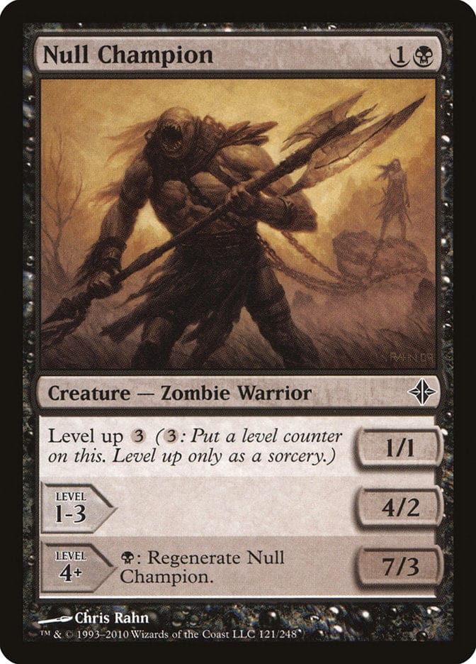 Null Champion [Rise of the Eldrazi] Magic: The Gathering
