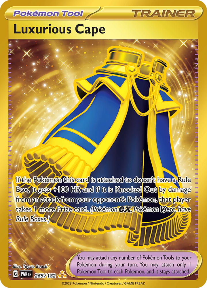 Luxurious Cape (265/182) [Scarlet & Violet: Paradox Rift] Pokémon