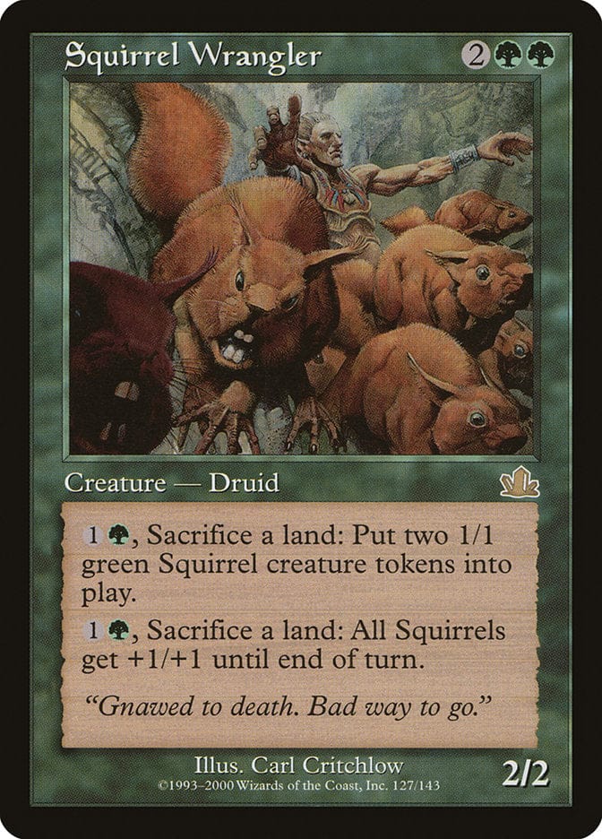 Squirrel Wrangler [Prophecy] Magic: The Gathering