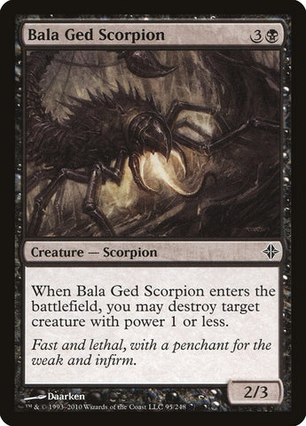 Bala Ged Scorpion [Rise of the Eldrazi] Magic: The Gathering