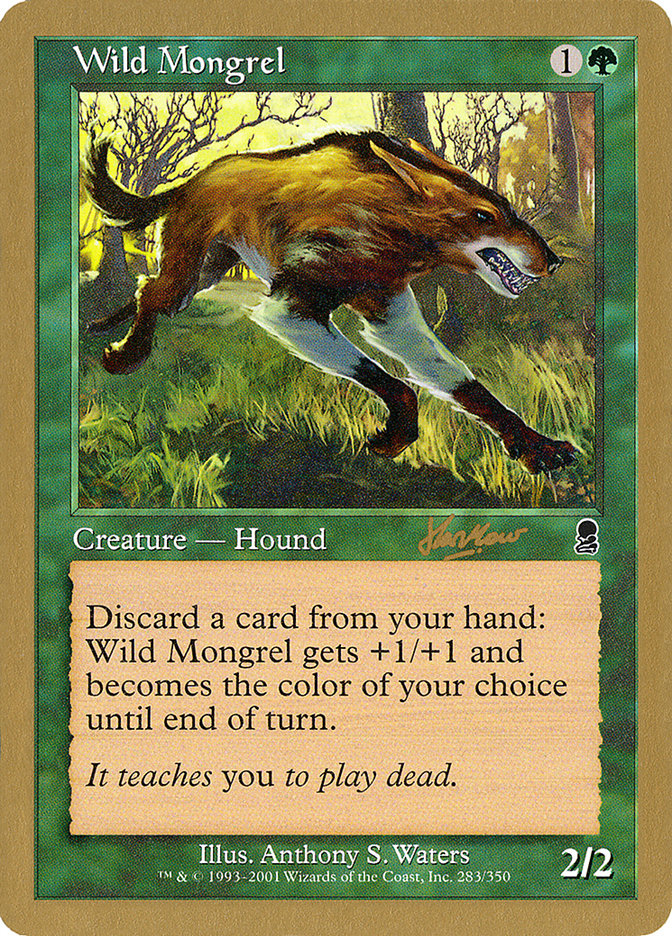 Wild Mongrel (Sim Han How) [World Championship Decks 2002] Magic: The Gathering