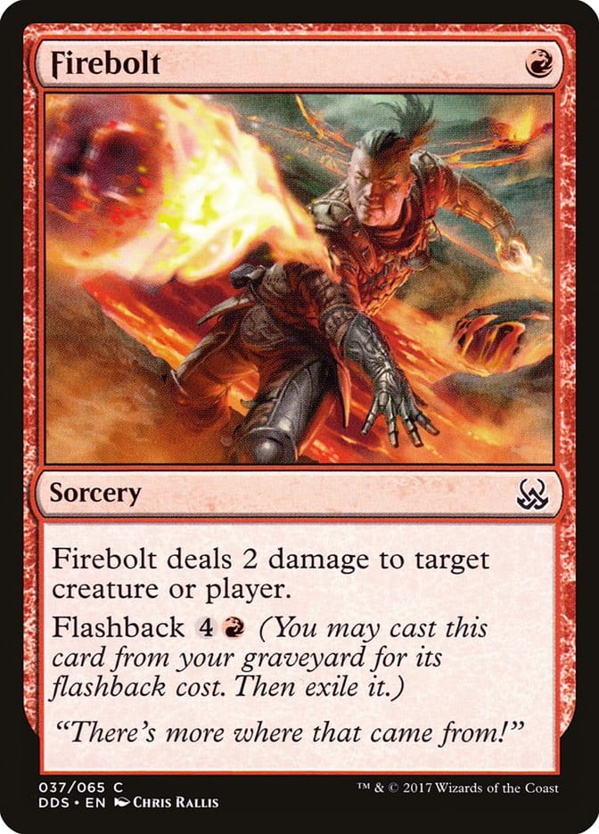 Firebolt [Duel Decks: Mind vs. Might] Magic: The Gathering
