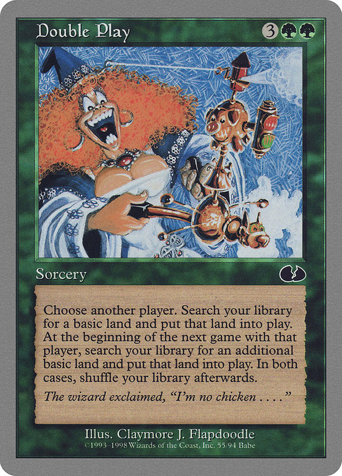 Double Play [Unglued] Magic: The Gathering
