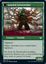 Dormant Grove // Gnarled Grovestrider [Innistrad: Crimson Vow] Magic: The Gathering