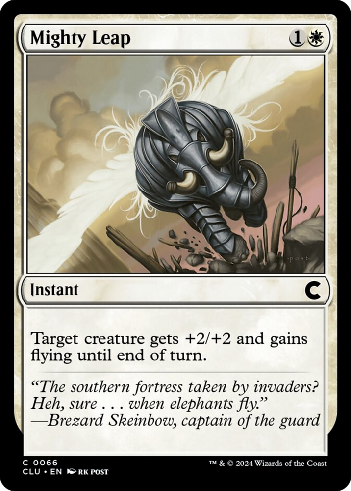 Mighty Leap [Ravnica: Clue Edition] Magic: The Gathering