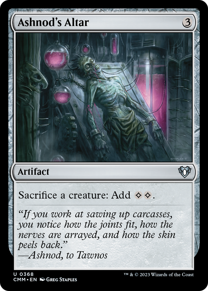 Ashnod's Altar [Commander Masters] Magic: The Gathering