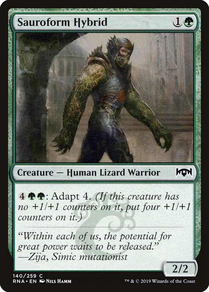Sauroform Hybrid [Ravnica Allegiance] Magic: The Gathering