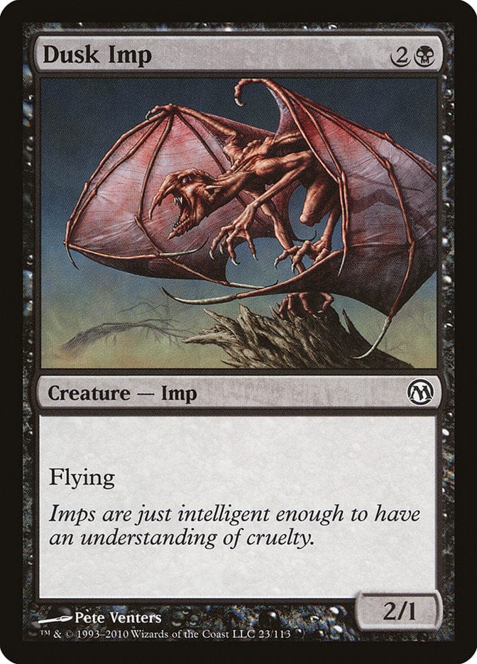 Dusk Imp [Duels of the Planeswalkers] Magic: The Gathering