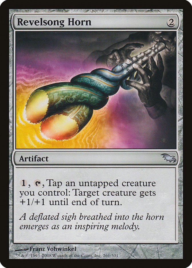 Revelsong Horn [Shadowmoor] Magic: The Gathering