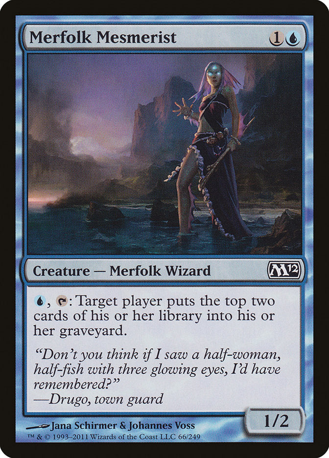 Merfolk Mesmerist [Magic 2012] Magic: The Gathering