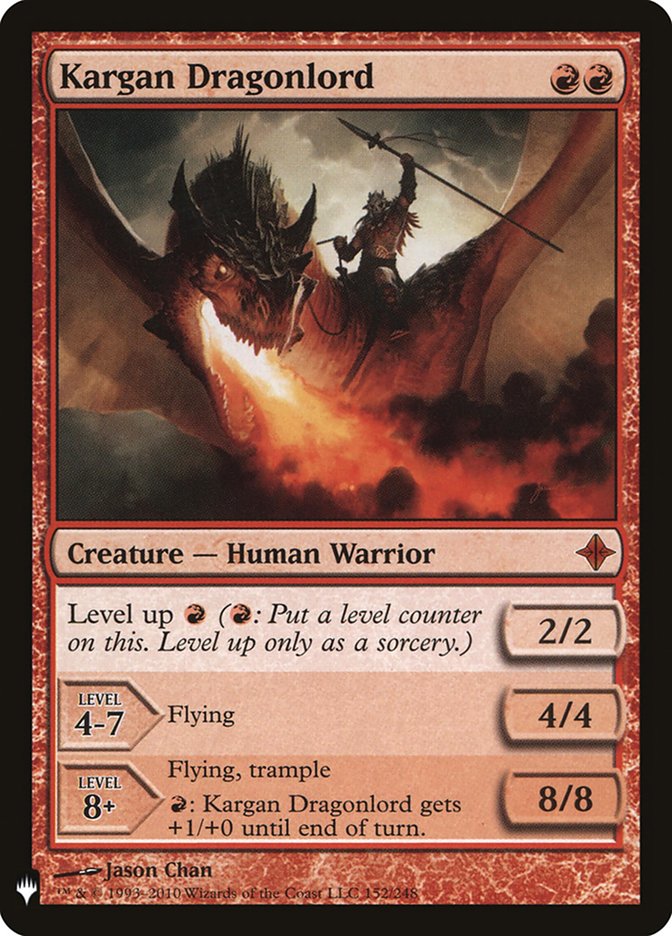 Kargan Dragonlord [Mystery Booster] Magic: The Gathering