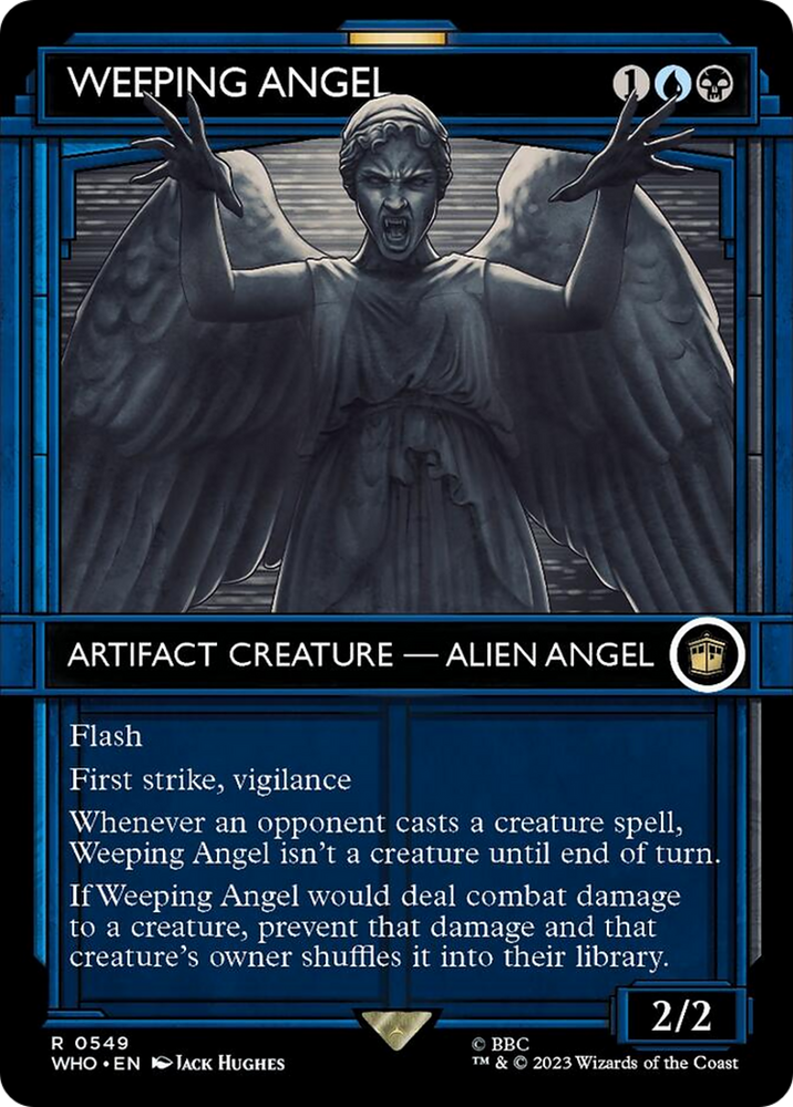 Weeping Angel (Showcase) [Doctor Who] Magic: The Gathering