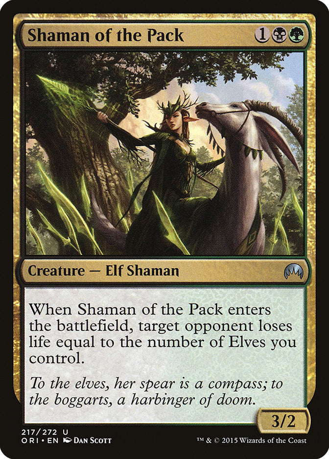 Shaman of the Pack [Magic Origins] Magic: The Gathering