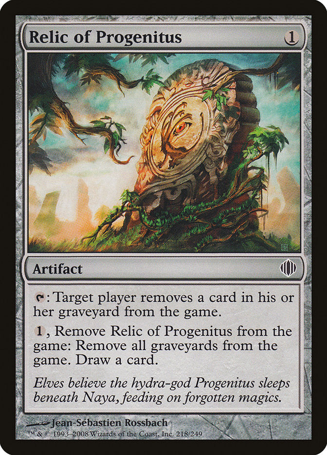 Relic of Progenitus [Shards of Alara] Magic: The Gathering
