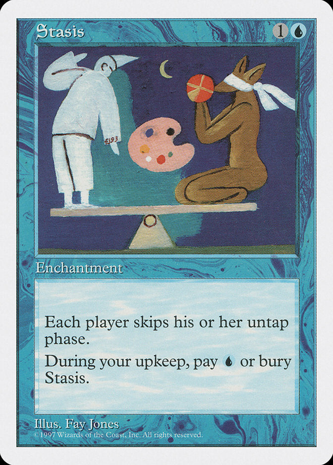 Stasis [Fifth Edition] Magic: The Gathering