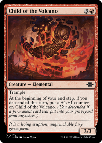 Child of the Volcano [The Lost Caverns of Ixalan] Magic: The Gathering
