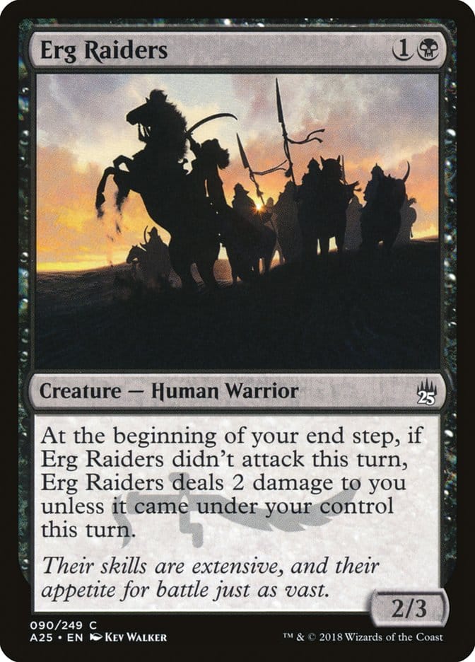 Erg Raiders [Masters 25] Magic: The Gathering