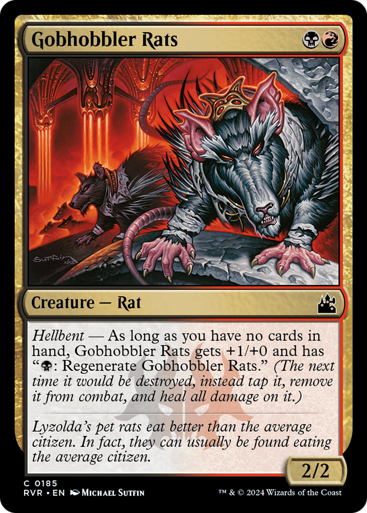 Gobhobbler Rats [Ravnica Remastered] Magic: The Gathering