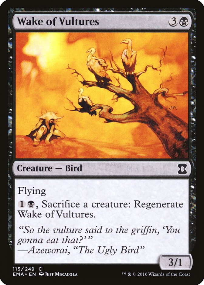 Wake of Vultures [Eternal Masters] Magic: The Gathering