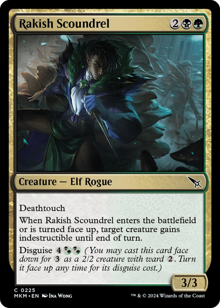 Rakish Scoundrel [Murders at Karlov Manor] Magic: The Gathering