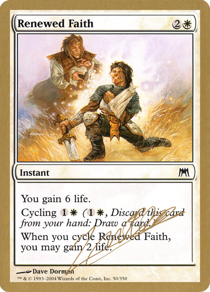 Renewed Faith (Julien Nuijten) [World Championship Decks 2004] Magic: The Gathering