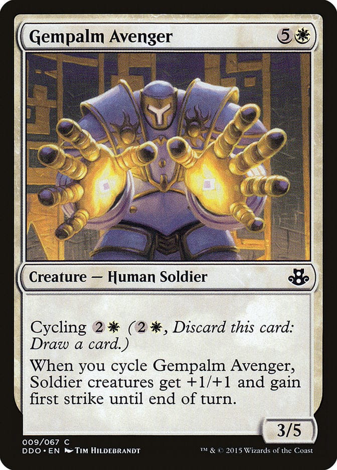 Gempalm Avenger [Duel Decks: Elspeth vs. Kiora] Magic: The Gathering