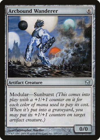 Arcbound Wanderer [Fifth Dawn] Magic: The Gathering